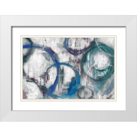 Misty Reflections White Modern Wood Framed Art Print with Double Matting by Selkirk, Edward