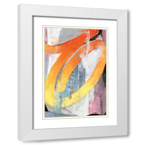 Infinite I White Modern Wood Framed Art Print with Double Matting by Selkirk, Edward