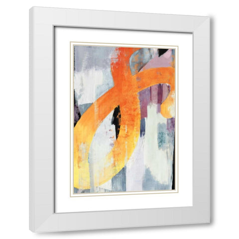 Infinite II White Modern Wood Framed Art Print with Double Matting by Selkirk, Edward