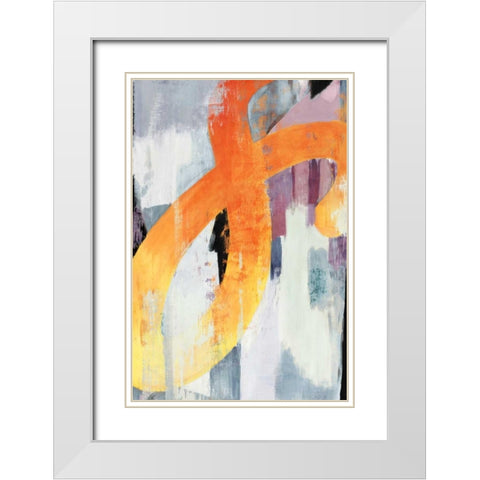 Infinite II White Modern Wood Framed Art Print with Double Matting by Selkirk, Edward