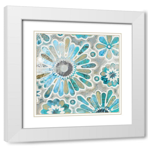 Vesta White Modern Wood Framed Art Print with Double Matting by Selkirk, Edward