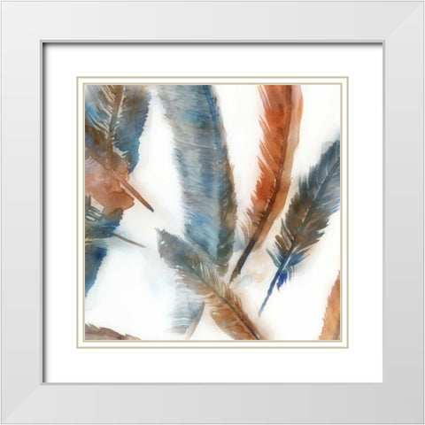 Past and Present II White Modern Wood Framed Art Print with Double Matting by Selkirk, Edward