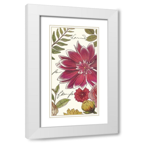 Tropical Bright I White Modern Wood Framed Art Print with Double Matting by Selkirk, Edward