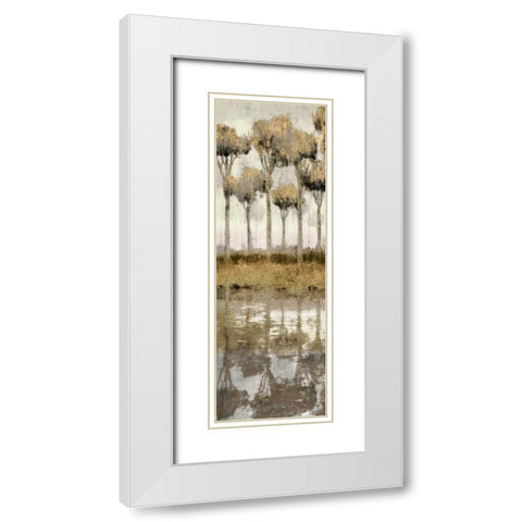 Mozambique II White Modern Wood Framed Art Print with Double Matting by Selkirk, Edward