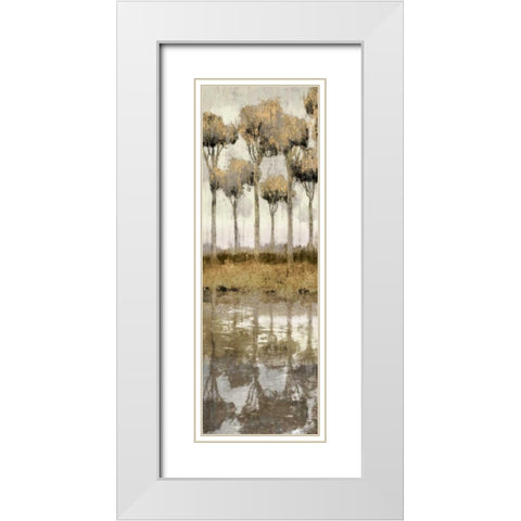 Mozambique II White Modern Wood Framed Art Print with Double Matting by Selkirk, Edward