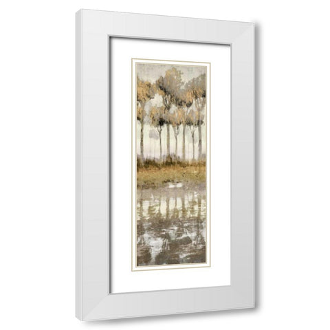 Mozambique III White Modern Wood Framed Art Print with Double Matting by Selkirk, Edward