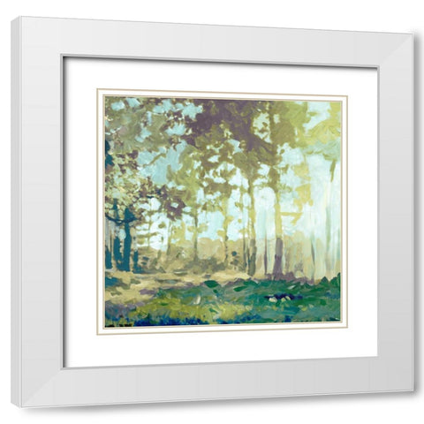Bellewoods White Modern Wood Framed Art Print with Double Matting by Selkirk, Edward