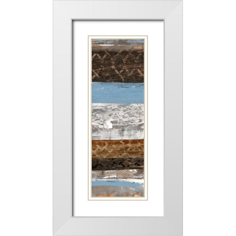 Spudnik I White Modern Wood Framed Art Print with Double Matting by Selkirk, Edward