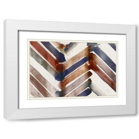 Spudnik II White Modern Wood Framed Art Print with Double Matting by Selkirk, Edward