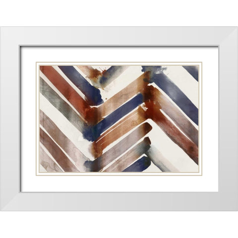 Spudnik II White Modern Wood Framed Art Print with Double Matting by Selkirk, Edward