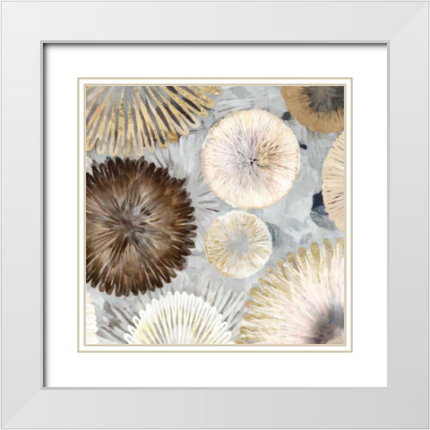 Julu II White Modern Wood Framed Art Print with Double Matting by Selkirk, Edward