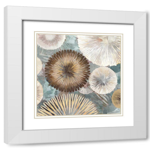 Spudnik I White Modern Wood Framed Art Print with Double Matting by Selkirk, Edward