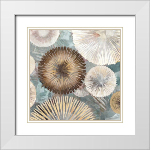 Spudnik I White Modern Wood Framed Art Print with Double Matting by Selkirk, Edward