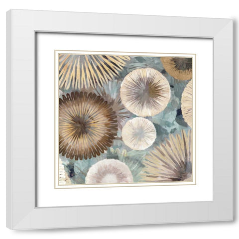 Spudnik II White Modern Wood Framed Art Print with Double Matting by Selkirk, Edward
