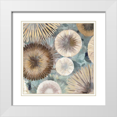Spudnik II White Modern Wood Framed Art Print with Double Matting by Selkirk, Edward
