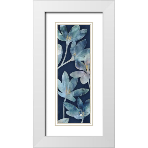 Mystique II White Modern Wood Framed Art Print with Double Matting by Selkirk, Edward