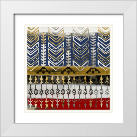 Mezzomatters II White Modern Wood Framed Art Print with Double Matting by Selkirk, Edward