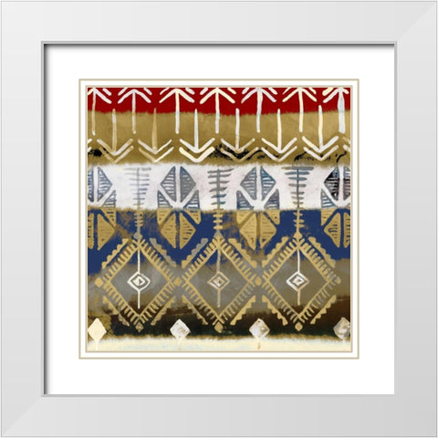 Mezzomatters III White Modern Wood Framed Art Print with Double Matting by Selkirk, Edward