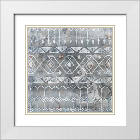 Mezzo Brown I White Modern Wood Framed Art Print with Double Matting by Selkirk, Edward