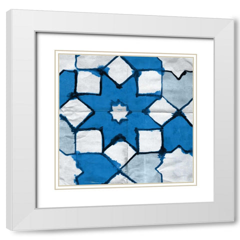 Kumo I White Modern Wood Framed Art Print with Double Matting by Selkirk, Edward