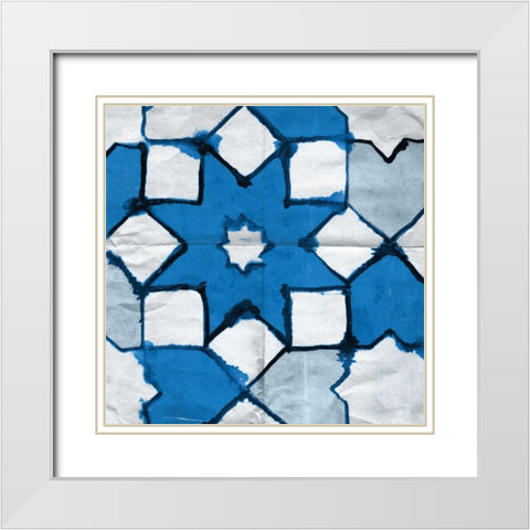 Kumo I White Modern Wood Framed Art Print with Double Matting by Selkirk, Edward