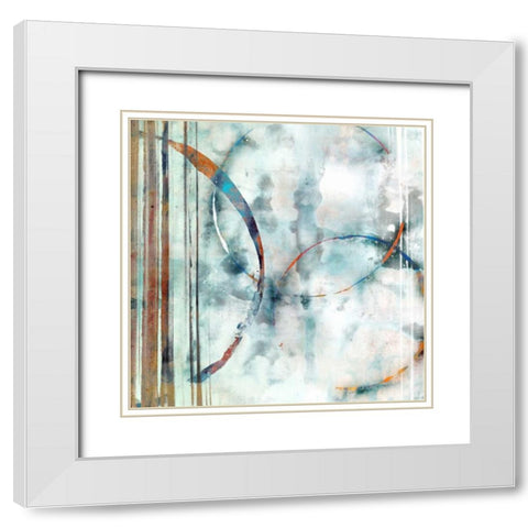 Seafoam II White Modern Wood Framed Art Print with Double Matting by Selkirk, Edward