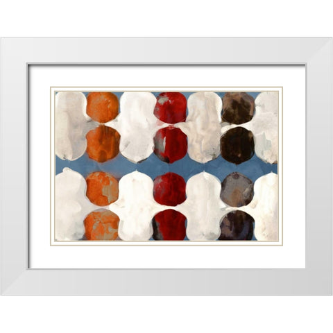 Time White Modern Wood Framed Art Print with Double Matting by Selkirk, Edward