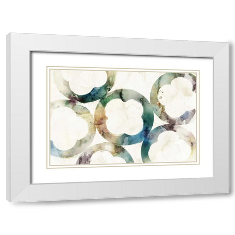 Moroccan Displacement White Modern Wood Framed Art Print with Double Matting by Selkirk, Edward