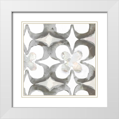 Grey Street I White Modern Wood Framed Art Print with Double Matting by Selkirk, Edward