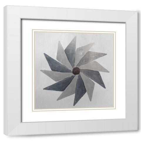 Friends White Modern Wood Framed Art Print with Double Matting by Selkirk, Edward