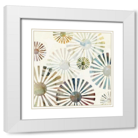 Wind Channel White Modern Wood Framed Art Print with Double Matting by Selkirk, Edward