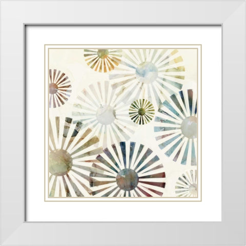 Wind Channel White Modern Wood Framed Art Print with Double Matting by Selkirk, Edward