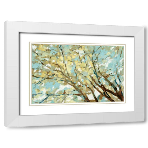 View From Below White Modern Wood Framed Art Print with Double Matting by Selkirk, Edward