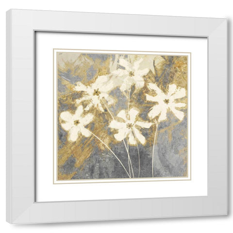 Golden II White Modern Wood Framed Art Print with Double Matting by Selkirk, Edward