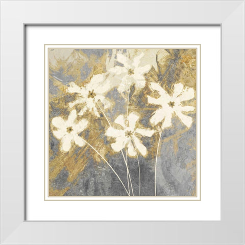 Golden II White Modern Wood Framed Art Print with Double Matting by Selkirk, Edward
