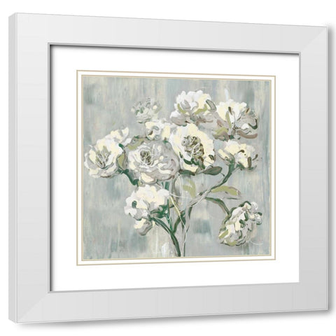 All in Bloom I White Modern Wood Framed Art Print with Double Matting by Selkirk, Edward