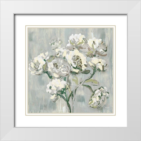 All in Bloom I White Modern Wood Framed Art Print with Double Matting by Selkirk, Edward