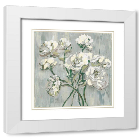 All in Bloom II White Modern Wood Framed Art Print with Double Matting by Selkirk, Edward