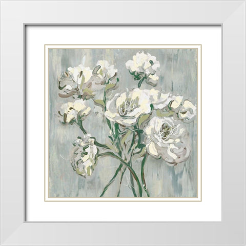 All in Bloom II White Modern Wood Framed Art Print with Double Matting by Selkirk, Edward