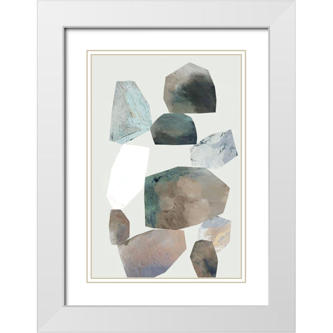 Rocking II White Modern Wood Framed Art Print with Double Matting by Selkirk, Edward