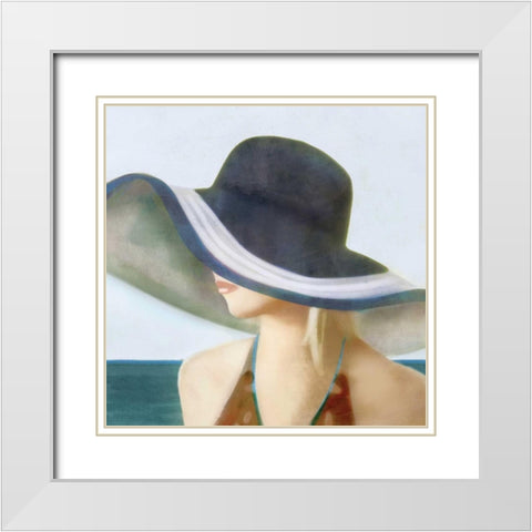 Beth White Modern Wood Framed Art Print with Double Matting by Selkirk, Edward
