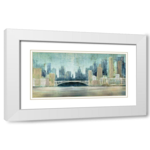 Ocean Dwells White Modern Wood Framed Art Print with Double Matting by Selkirk, Edward