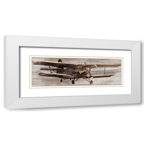 Craving Altitude White Modern Wood Framed Art Print with Double Matting by Selkirk, Edward