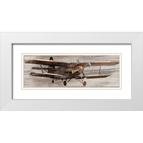 Craving Altitude White Modern Wood Framed Art Print with Double Matting by Selkirk, Edward