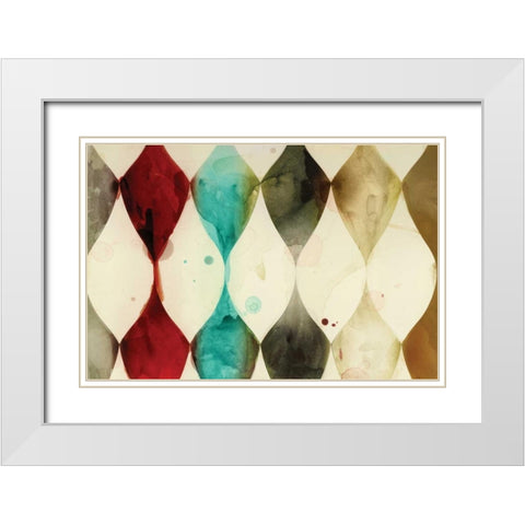 Spotted Heralds White Modern Wood Framed Art Print with Double Matting by Selkirk, Edward