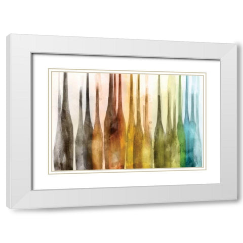 In Milan  White Modern Wood Framed Art Print with Double Matting by Selkirk, Edward