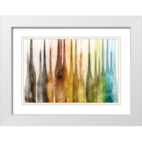 In Milan  White Modern Wood Framed Art Print with Double Matting by Selkirk, Edward