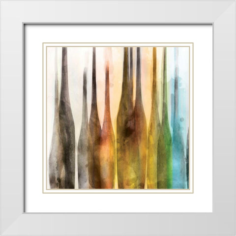 Milano I - Mini White Modern Wood Framed Art Print with Double Matting by Selkirk, Edward