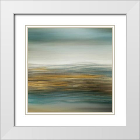 Sublimare - Oversize White Modern Wood Framed Art Print with Double Matting by Selkirk, Edward