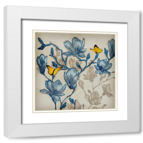See the Light II - Mini White Modern Wood Framed Art Print with Double Matting by Selkirk, Edward